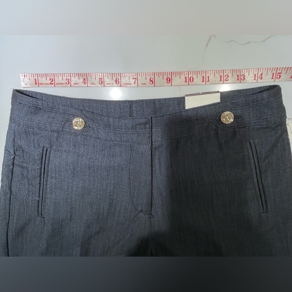 🥳💐NWT ANNE KLEIN Dress Slacks, Dark Navy, Size 4 - Picture 3 of 6